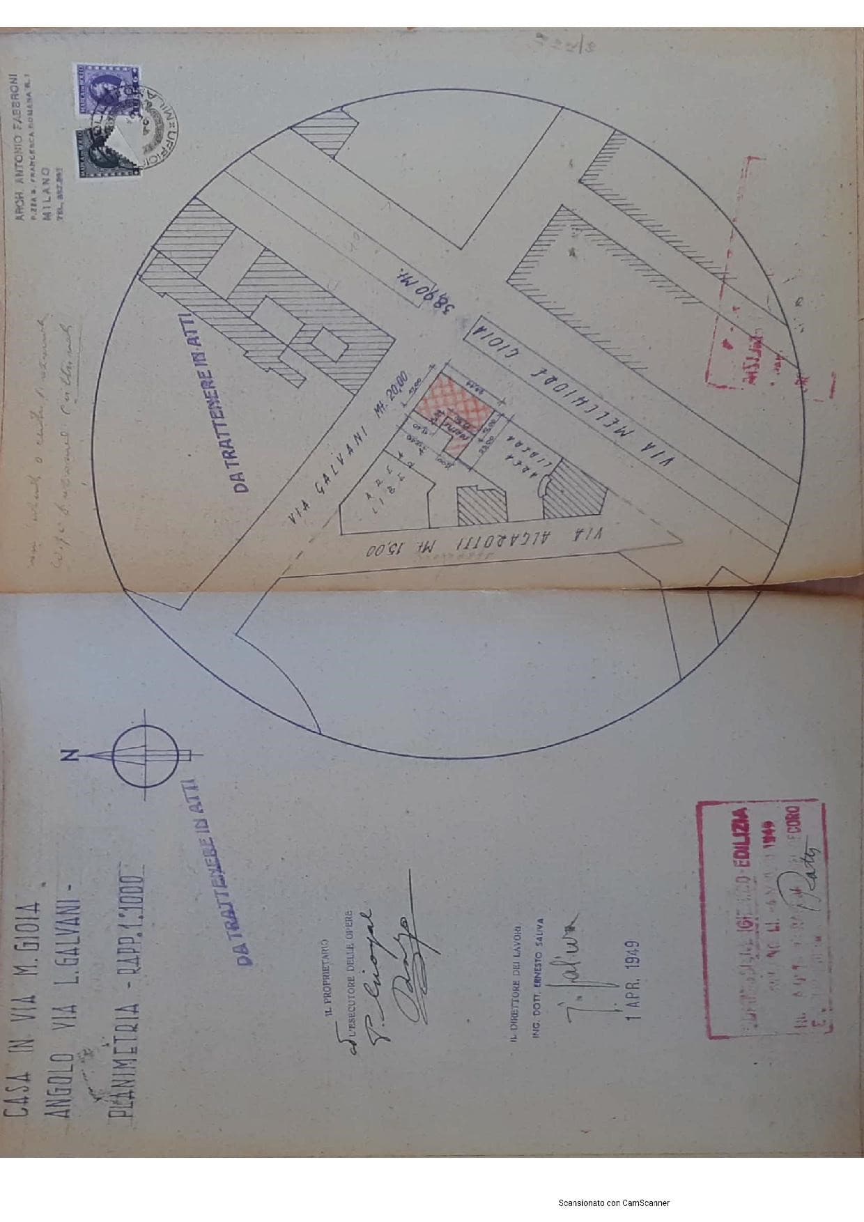 Documentazione tecnica e pratiche edilizie d'archivio